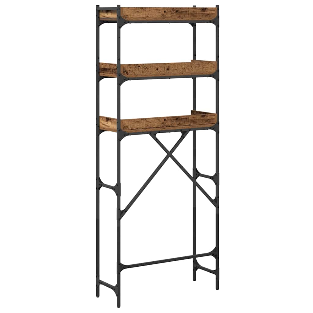 Wasmachineplank Oud hout 67 x 25 x 163 cm Bewerkt hout