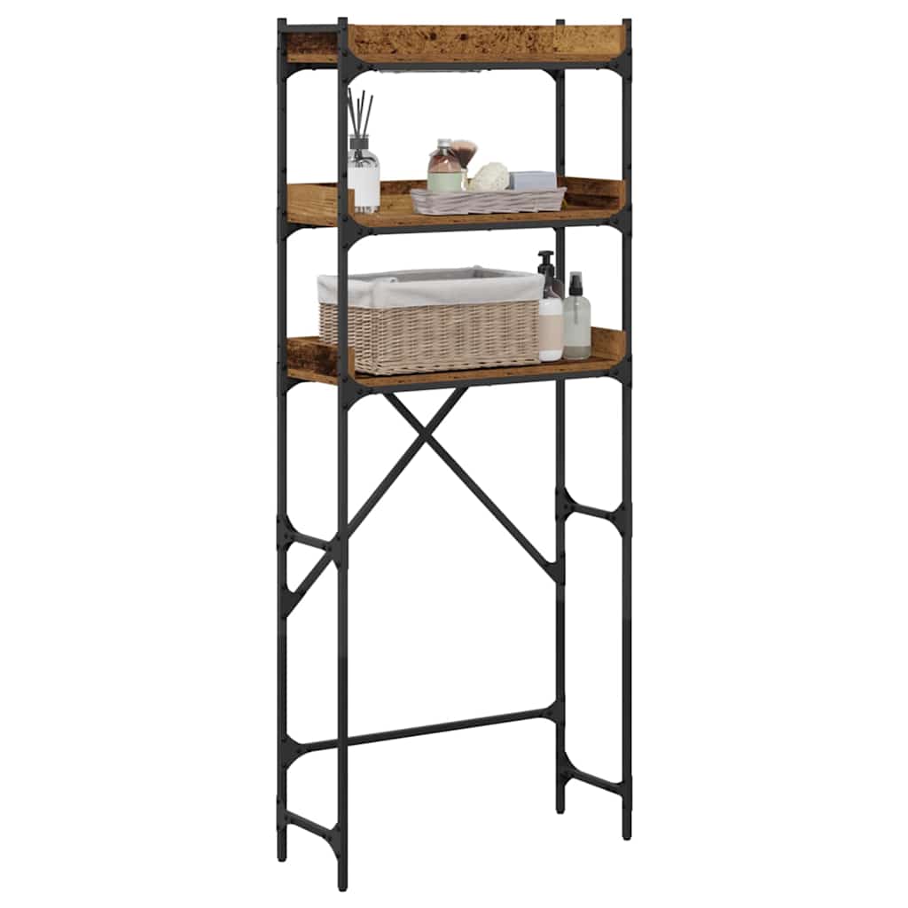 Wasmachineplank Oud hout 67 x 25 x 163 cm Bewerkt hout